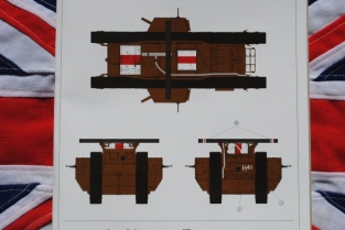 MENG TS-020 Mk.V MALE British Heavy Tank